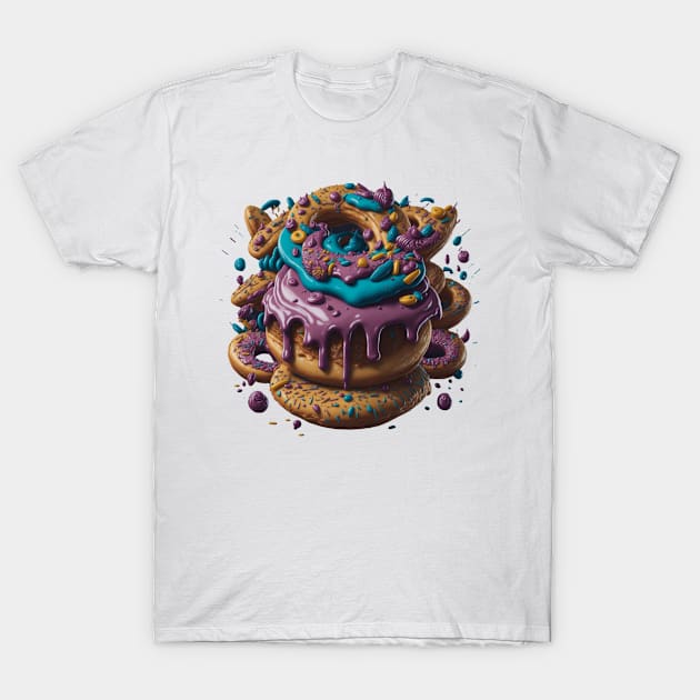 Big Donut T-Shirt by JustPureCreatives